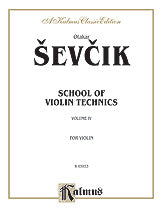 School of Violin Technics, Opus 1, Volume IV 