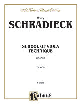 School of Viola Technique, Volume I