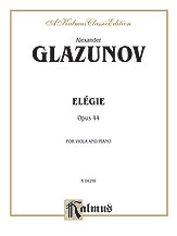 Elegie for Viola, Opus 44