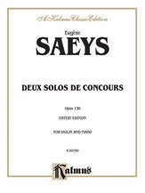 Deux Solos de Concours, Opus 130 (Urtext Edition)