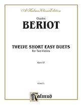 Twelve Short Easy Duets, Opus 87