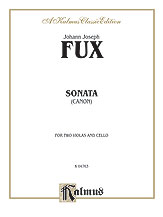 Sonata (Canon) for Two Violas and Basso Continuo