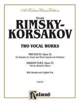 Two Vocal Works (Opus 52 and 53)