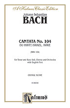 Cantata No. 104 -- Du Hirte Israel, höre (You Shepherd of Israel, Hear)