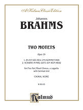 Two Motets, Opus 29