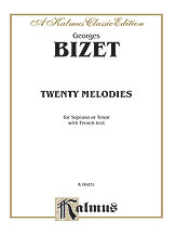 Twenty Melodies for Soprano or Tenor