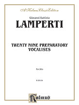 Twenty-Nine Preparatory Vocalises