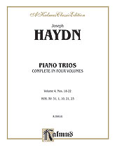 Trios for Violin, Cello and Piano, Volume IV (Nos. 18-22, HOB. XV: 31, 1, 10, 21, 23)