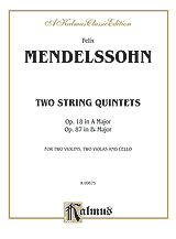 Two String Quintets, Opus 18 (A Major) & Opus 87 (B-flat Major)