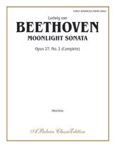 Beethoven: Moonlight Sonata, Opus 27, No. 2 (Complete)