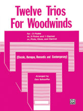 Twelve Trios for Woodwinds