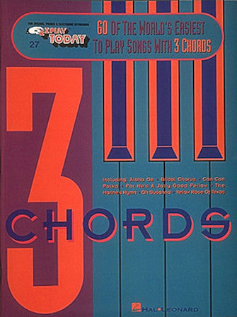 Sixty of the World's Easiest to Play Songs with 3 Chords