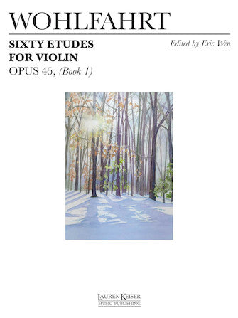 60 Etudes For Violin, Op. 45, Book 1