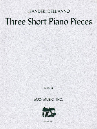 Three Short Piano Pieces