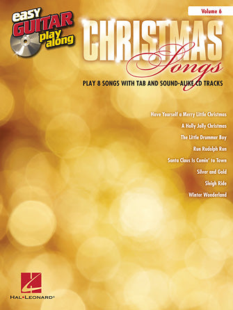 Christmas Songs - Easy Guitar Play-Along Vol. 6