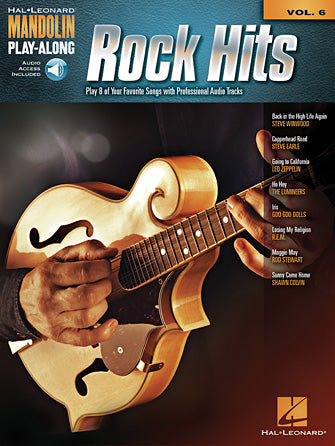 Rock Hits - Mandolin Play-Along Vol. 6