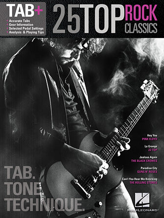 25 Top Rock Classics - Tab+