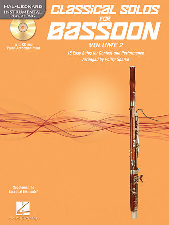 Classical Solos for Bassoon, Vol. 2 - 15 Easy Solos for Contest and Performance