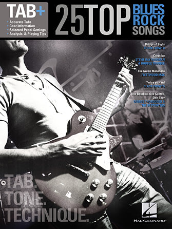 Twenty-Five Top Blues/Rock Songs - Tab+