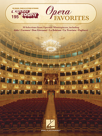 Opera Favorites - E-Z Play Today Vol. 195