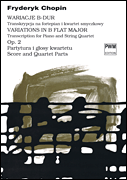 Variations in B Flat Major Op. 2 trans. for Piano and String Quartet - Score and Parts