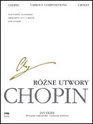 Various Compositions for Piano - Chopin National Editions Vol. XXIX B