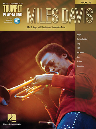 Davis, Miles - Trumpet Play-Along Vol. 6