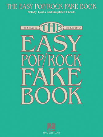 Easy Pop/Rock Fake Book