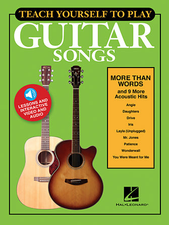 Teach Yourself to Play Guitar Songs - More Than Words & 9 More Acoustic Hits