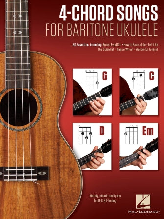 4-Chord Songs for Baritone Ukulele