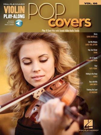 Pop Covers - Violin Play-Along Vol. 66