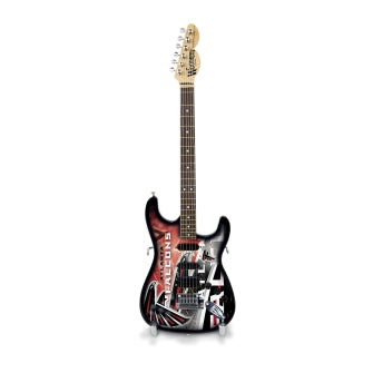 Atlanta Falcons 10 Collectible Mini Guitar