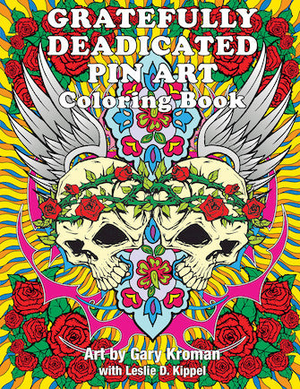 Gratefully Deadicated Pin Art: Coloring Book