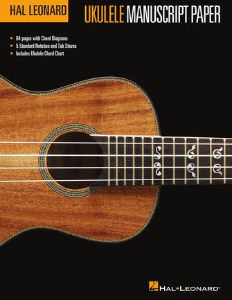 Hal Leonard Ukulele Manuscript Paper