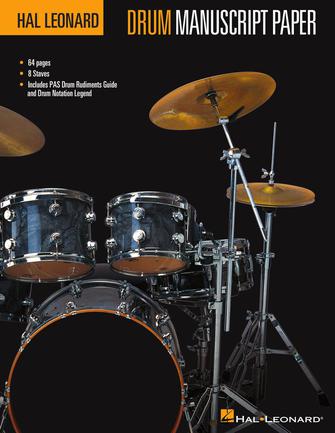 Hal Leonard Drum Manuscript Paper