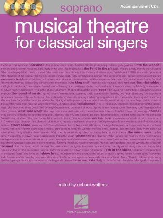 Musical Theatre For Classical Singers - Soprano Accompaniment Cds