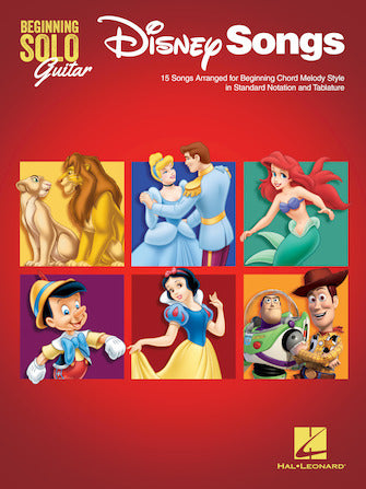 Disney Songs - Beginning Solo Guitar