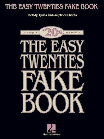 Easy Twenties Fake Book