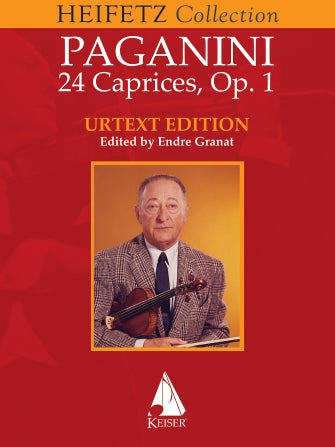 24 Caprices for Violin Solo Jascha Heifetz Version