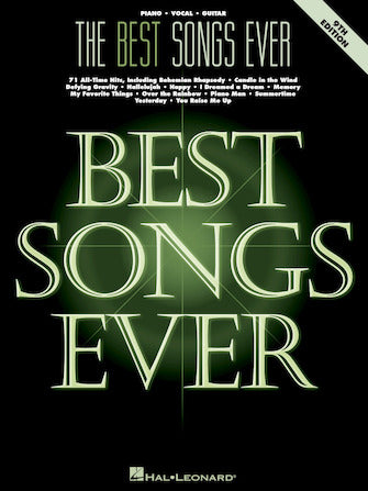 Best Songs Ever, The - P/V/G