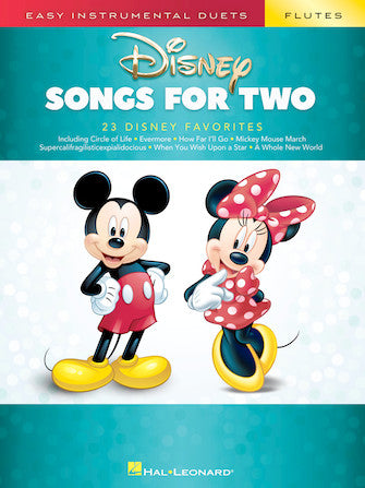 Disney Songs for Two - Easy Instrumental Duets