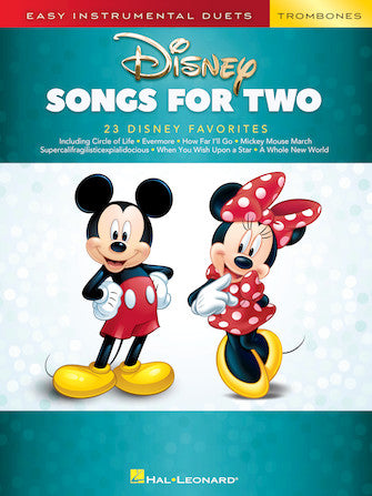 Disney Songs for Two - Easy Instrumental Duets