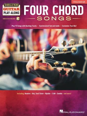 Four Chord Songs - Deluxe Guitar Play-Along Vol. 13