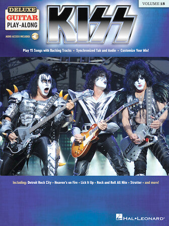 Kiss - Deluxe Guitar Play-Along Vol. 18