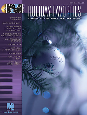 Holiday Favorites - Piano Duet Play-Along Volume 36