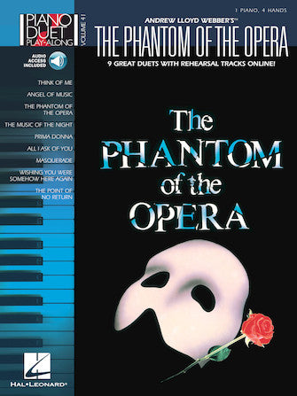 Phantom of the Opera - Piano Duet Play-Along Vol. 41