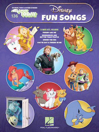 Disney Fun Songs - E-Z Play Today Vol. 136