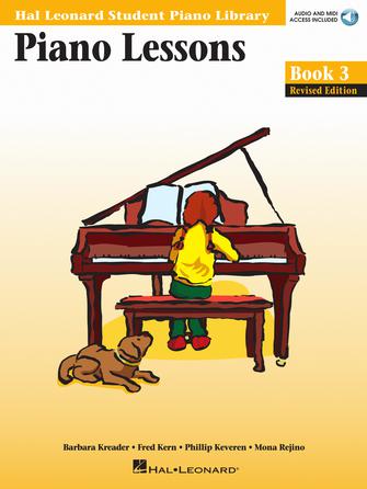 Piano Lessons Book 3 - Hal Leonard Student Piano Library