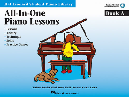 All-In-One Piano Lessons Book A