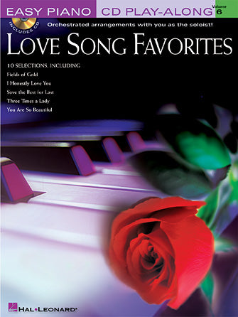 Love Song Favorites - Easy Piano CD Play-Along